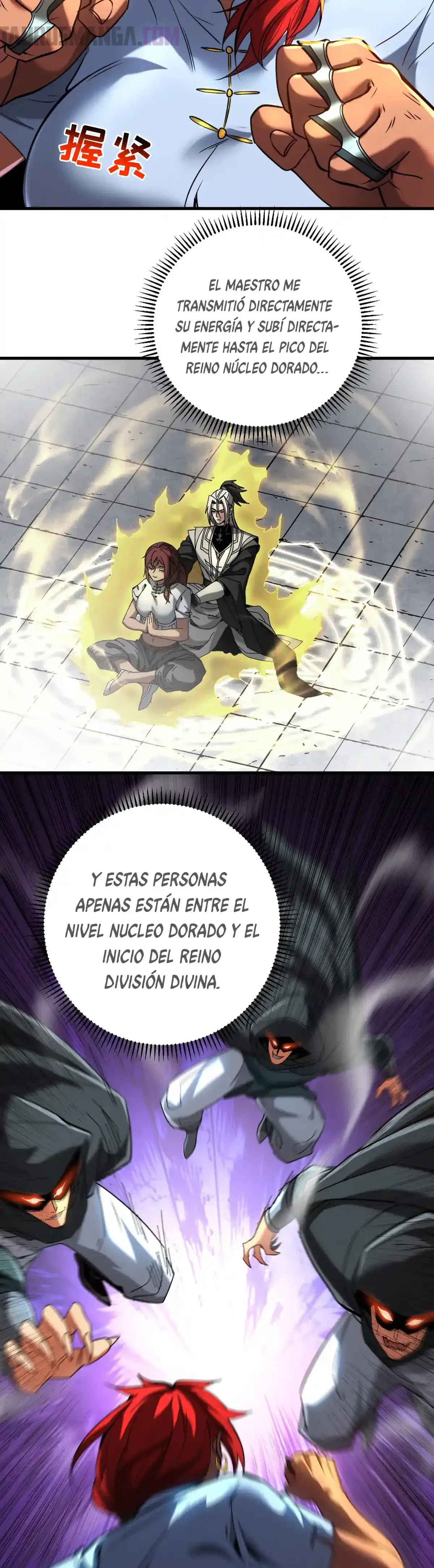 Mientras mis discípulas se matan, yo me relajo! > Capitulo 137 > Page 131